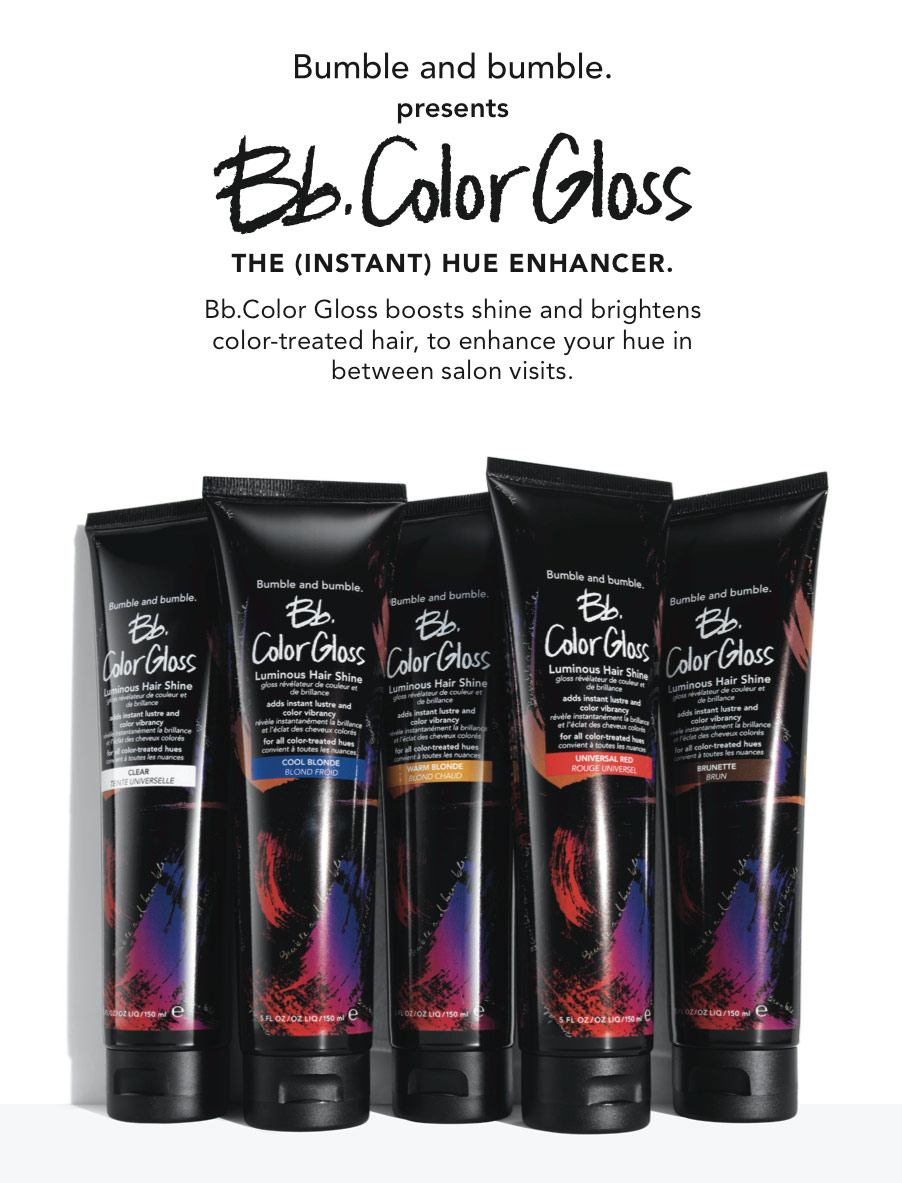 New Bumble Bumble Product Color Gloss About Faces Day Spa Salon